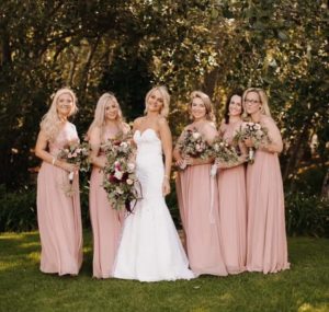 Beautiful Bridal Bouquet and Bridesmaids Bouquet by Love and Memories Events and Bright Light Events